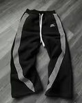 Pantalones Casuales de Hombre a Rayas