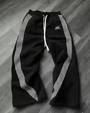 Pantalones Casuales de Hombre a Rayas